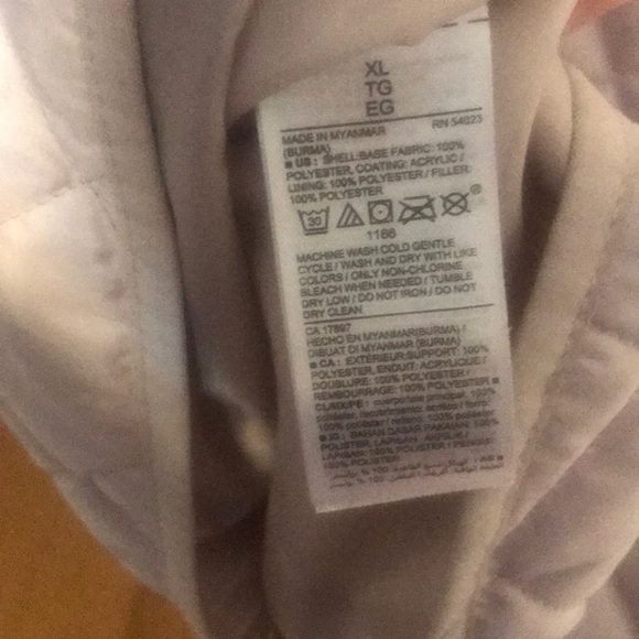 Old navy light lilac vest Sz XL - Picture 5 of 5